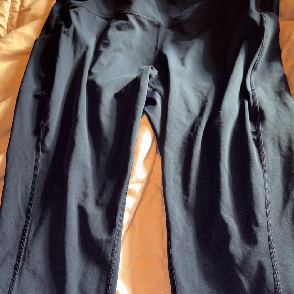 Tek Gear Navy Leggings Women’s Plus Size 2X Athletic Pants - Picture 3 of 8